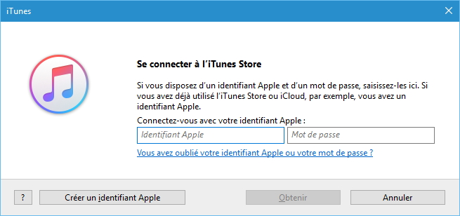 Créer un compte Apple étranger